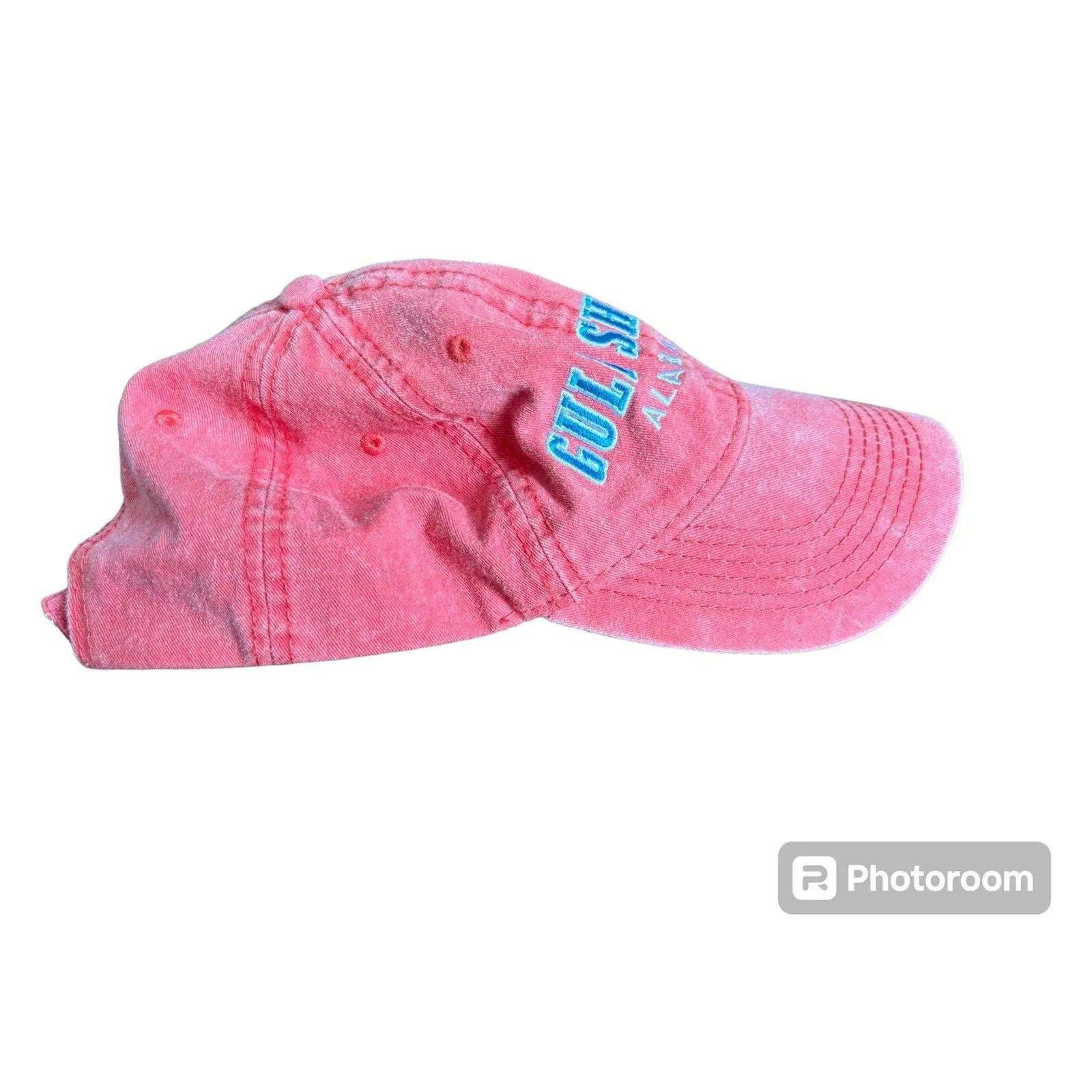 Gulf Shores Alabama‎ Adjustable Baseball Cap Hat Red - Image 3