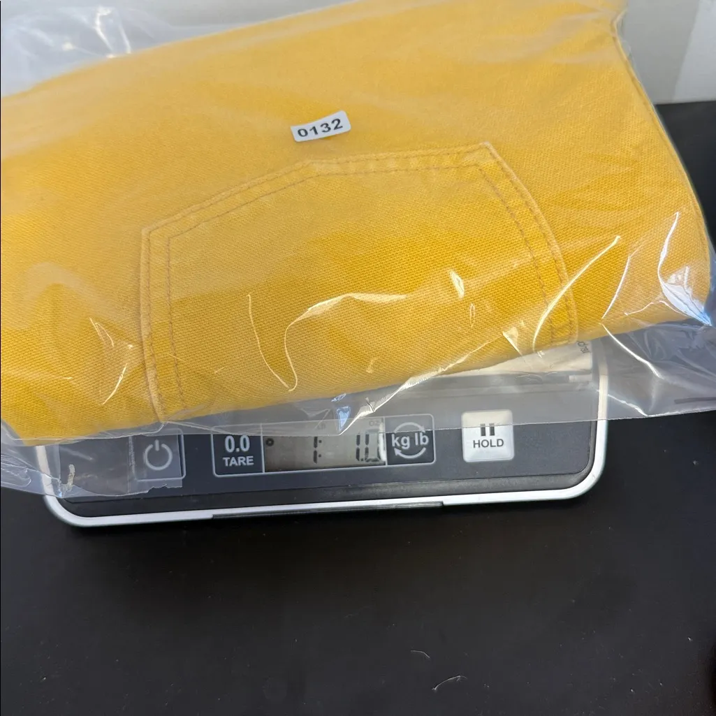 Tory Burch Yellow Flare Leg Jeans Size 28 C0132 - Image 11