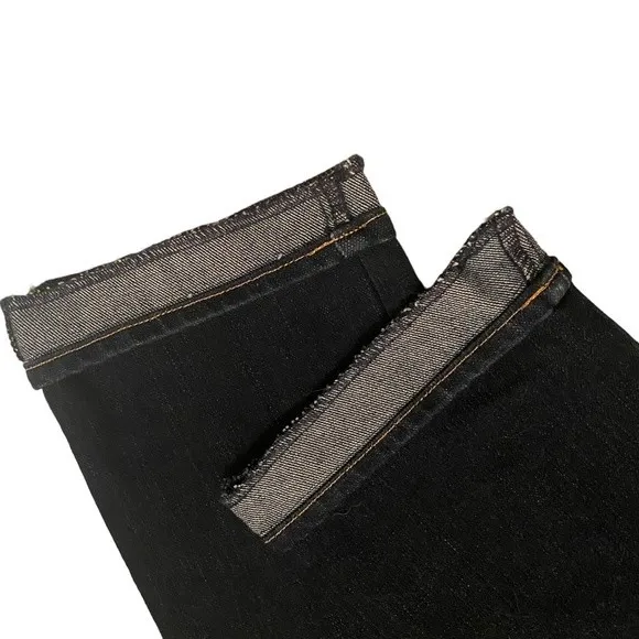 J Brand‎ Womens 27 Cuffed Hem Jean Dark Wash New - Image 3