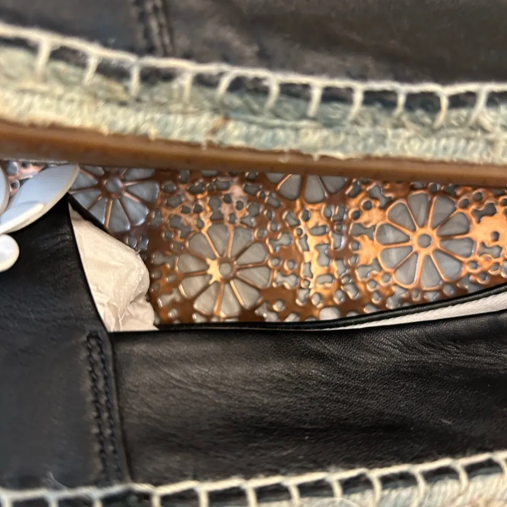 Michael Kors  Soft leather 3D floral espadrilles - Image 5