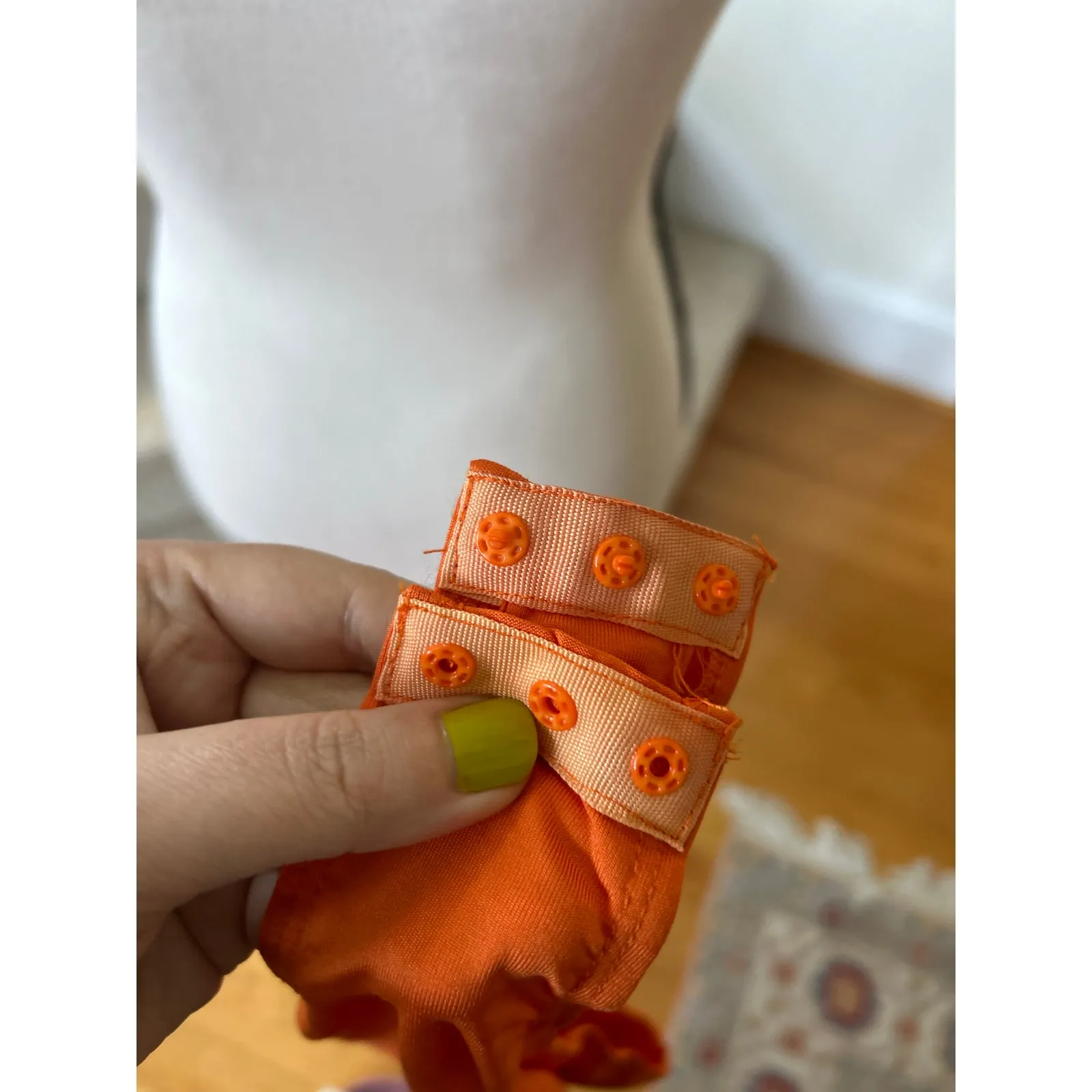 NWT Princess Polly Tamikah Neon Orange Square Neck Sleeveless Body Suit - Image 7