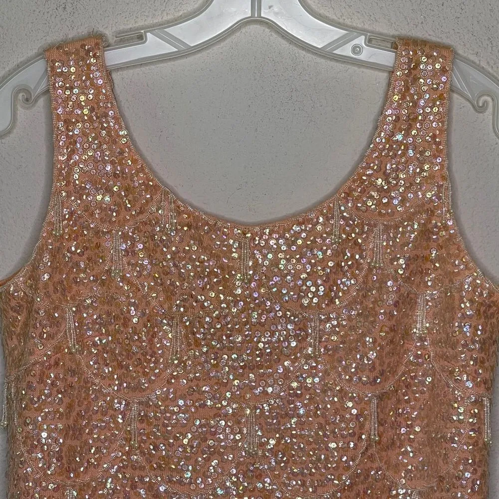 Vintage Beaded‎ Sweater Tank Size undefined - Image 2
