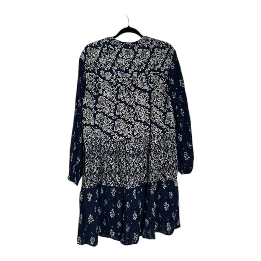 Anthropologie Maeve Carlita Tiered Tunic Dress Size Large - Image 6