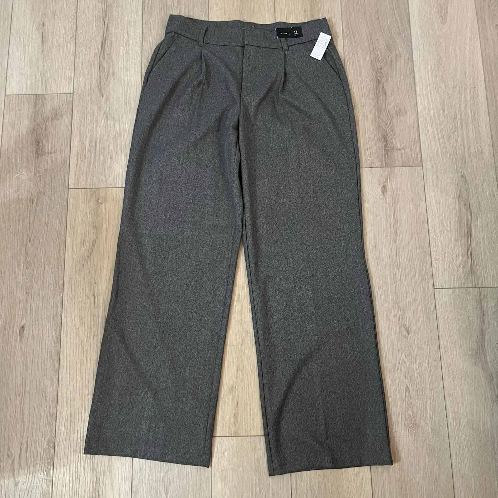 Maurice’s Women’s Gray Idealist High Rise Brushed Wide Leg Pant Sz 14L - Image 3