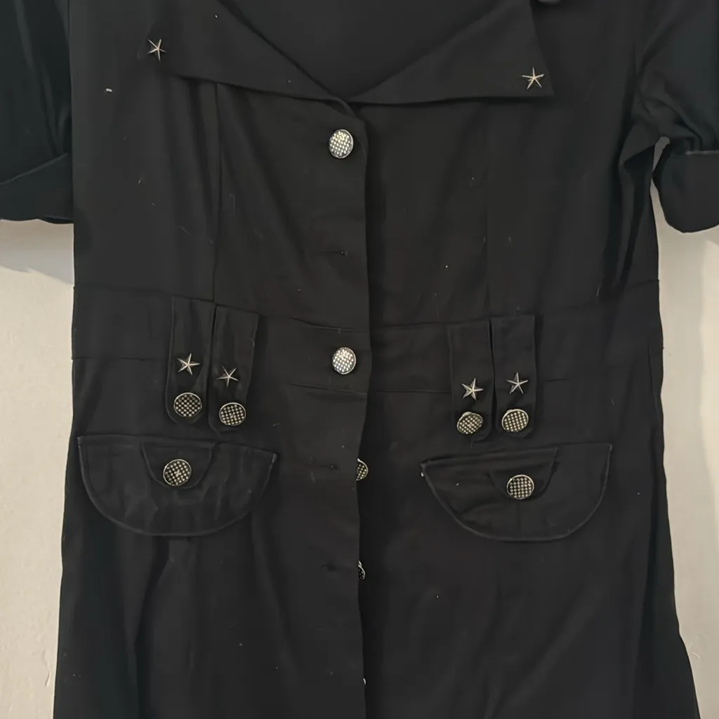 Vintage flight attendant costume/dress Black Size M - Image 3