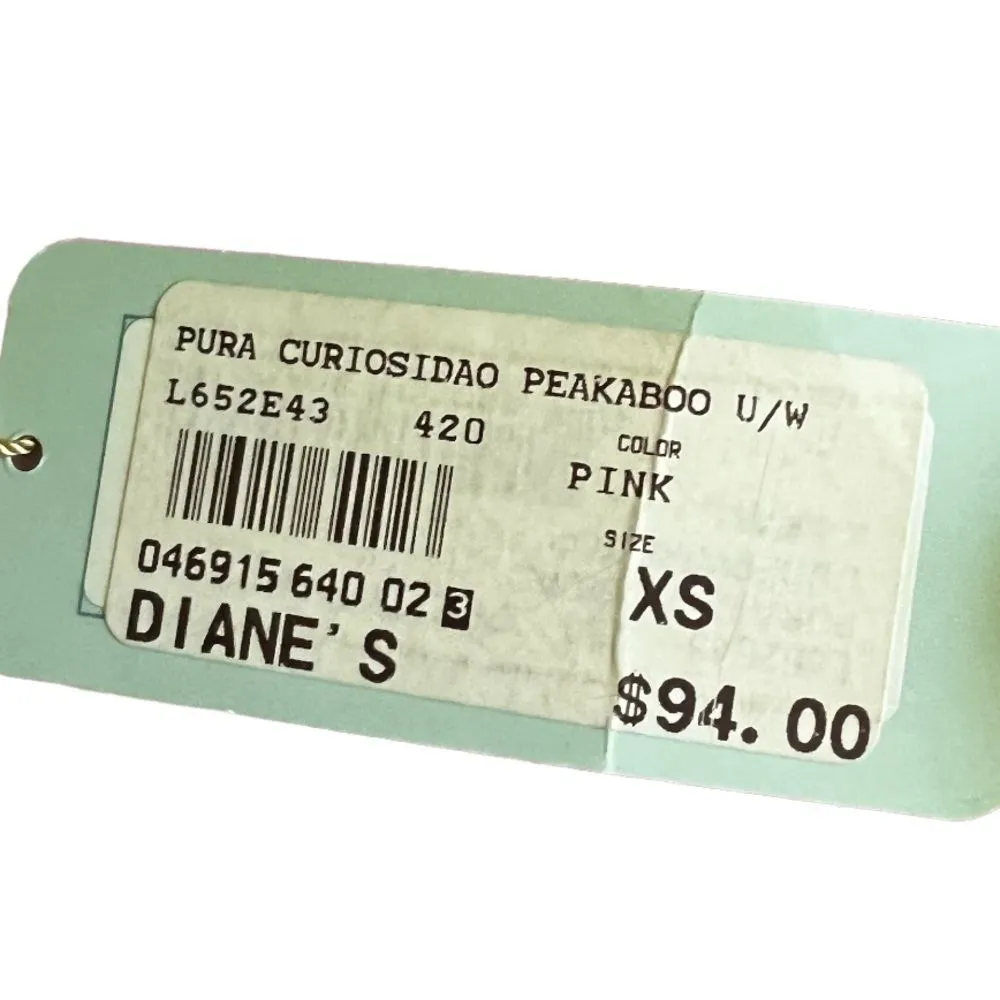 Luli Fama Pura Curiosidao Peekaboo Bikini‎ Top nwt - Image 5