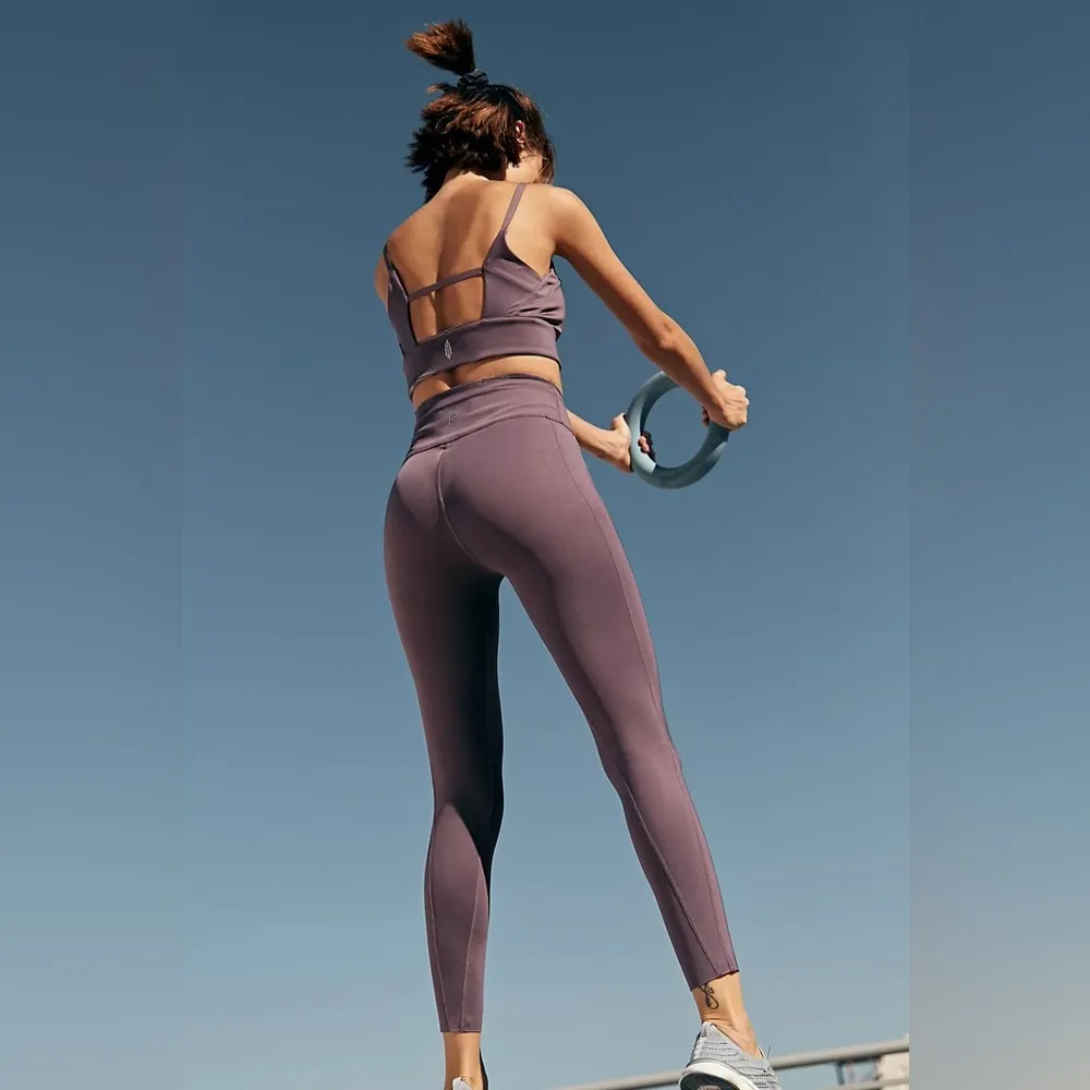 NWT Free People Movement High-Rise 7/8 Beat The Heat Reversible Printed Leggings - Image 3