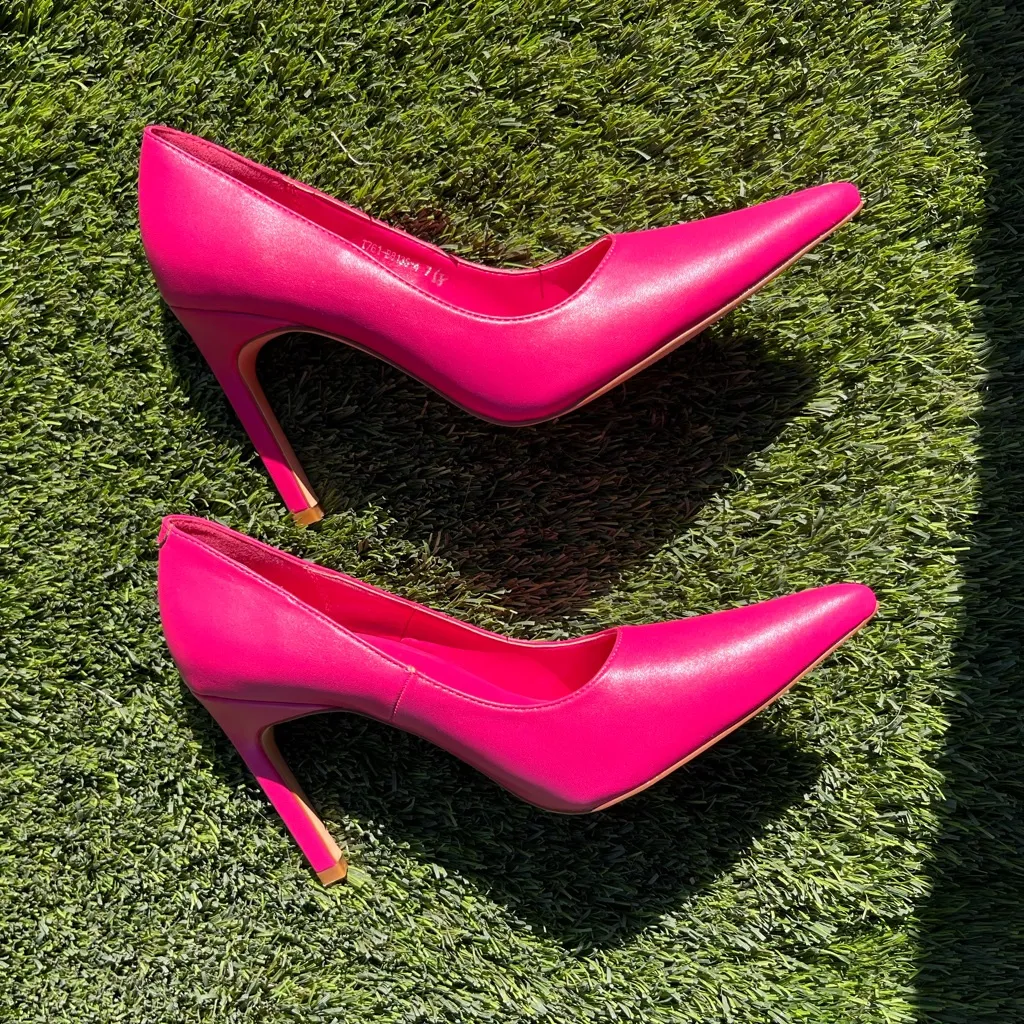 Viviany new Elegant Pink High‎ Heels Size 7 - Image 3