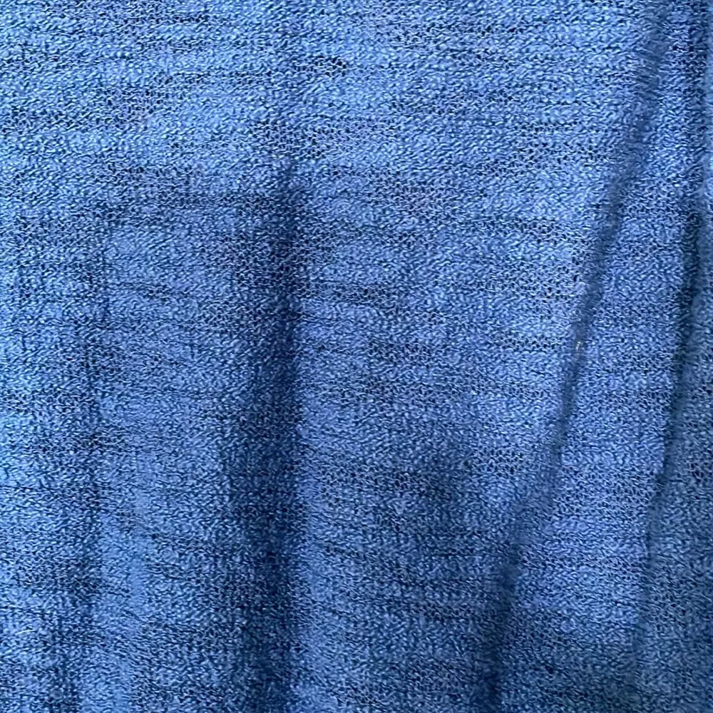 Loft  Royal Blue Thin Long Sleeve Scoop Neck Sweater | Size Medium - Image 3