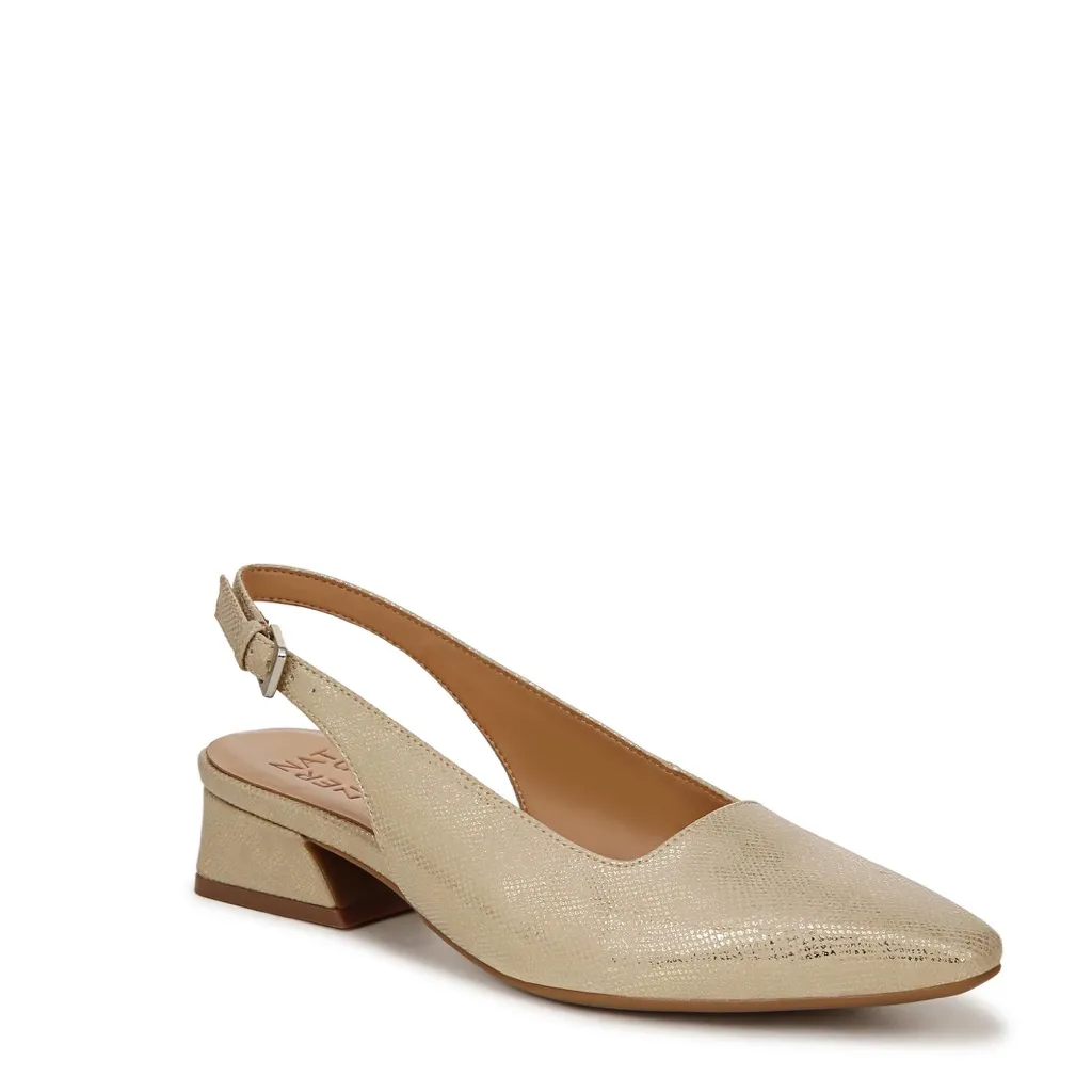 Naturalizer Women’s Ginger Snip Toe Slingback Pumps Beige 8.5W - Image 2