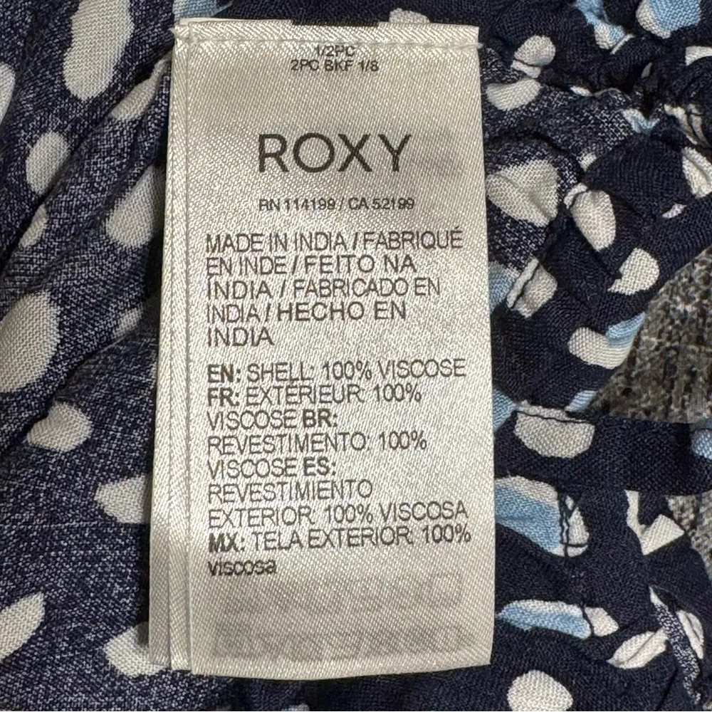 Roxy Dear Amor Dot Print Crop Top - Image 9