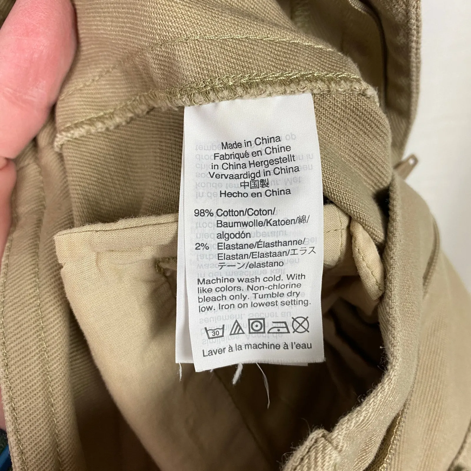 J.Crew Tan Patch Pocket Wide Leg Cropped Pants Sz.6P - Image 10