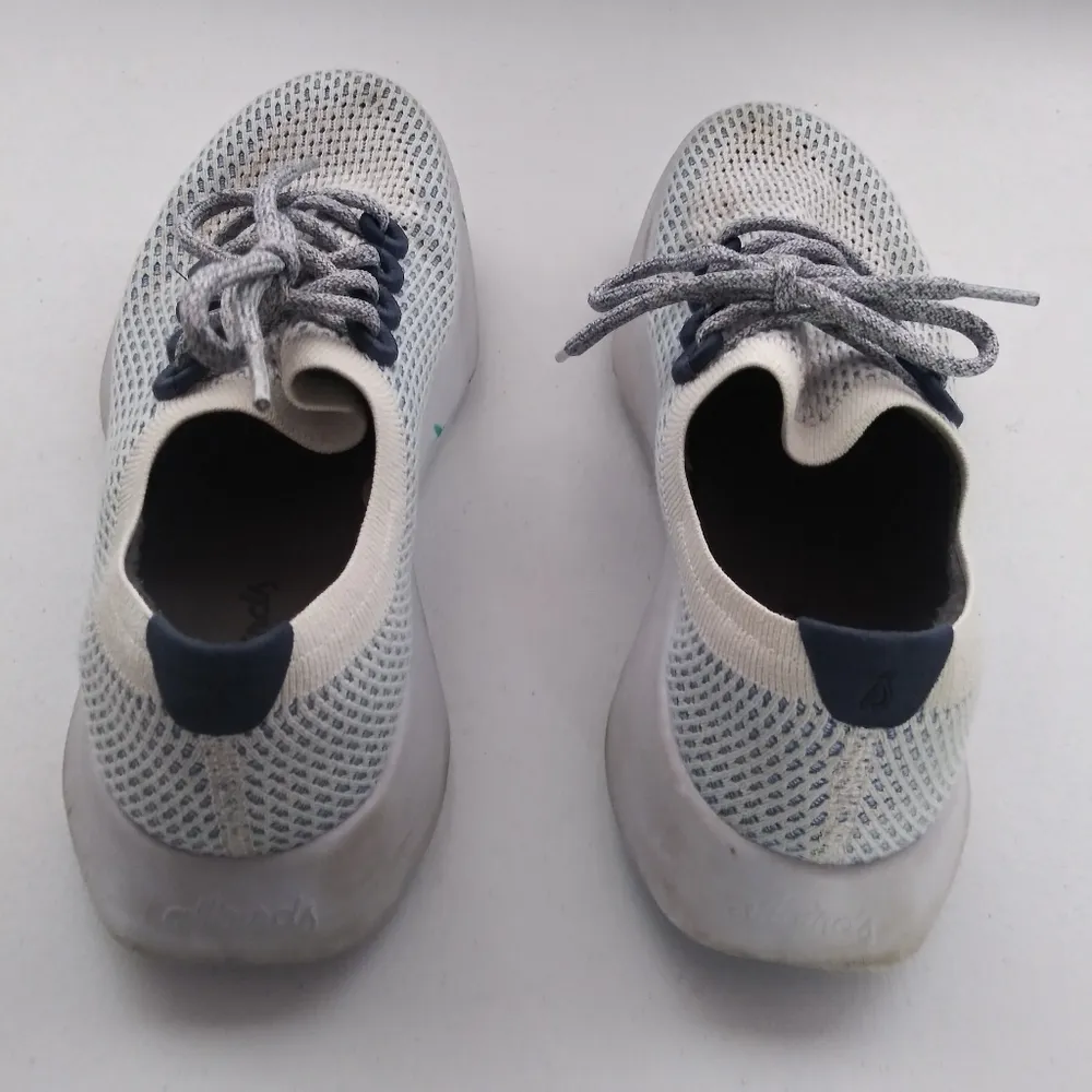 AllBirds Tree Dasher 1 Light Blue Running Athletic Sneakers Size W8 - Image 8