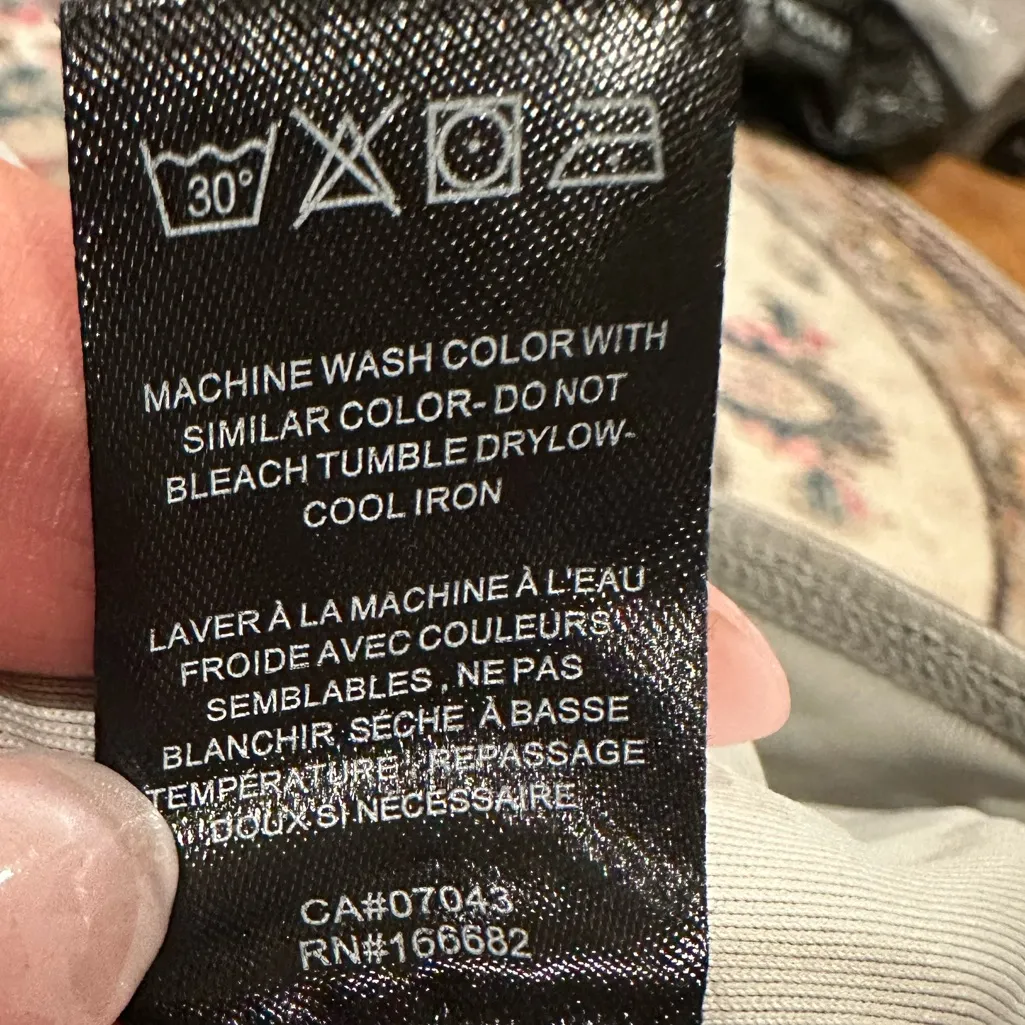 House Of Harlow 1960 Silver Metallic Bodysuit Thong Mock Neck Top M Size M - Image 6