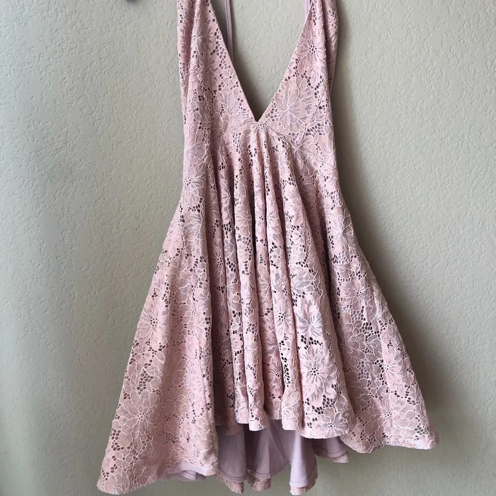 Micheal Costello Designer Pink Dress Brand New - Image 3