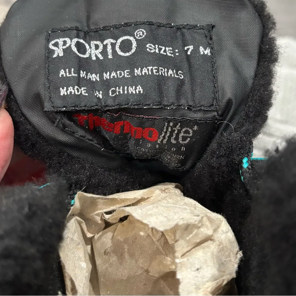 SPORTO Vintage Emerald/Black Thermolite Hiking Boots - Image 8