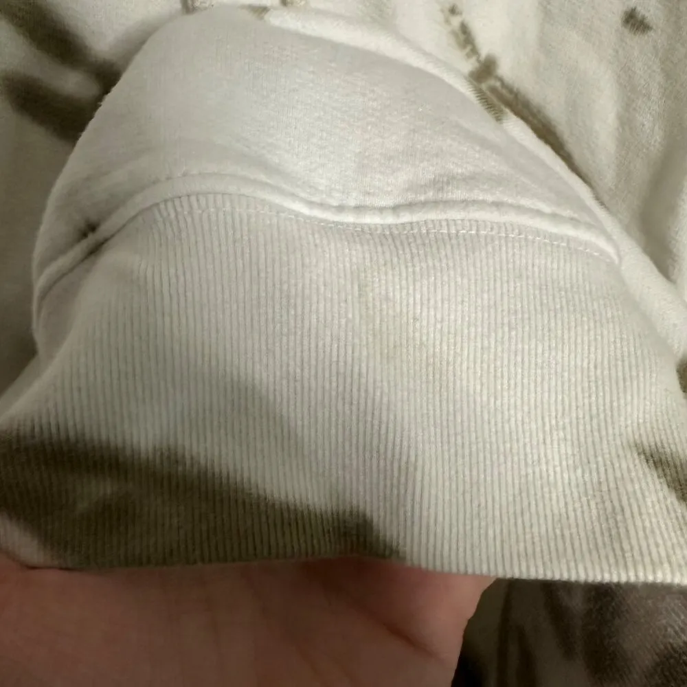 Good American Cropped & Cool Hoodie Putty Tie Dye Plus Size 4XL - Image 6