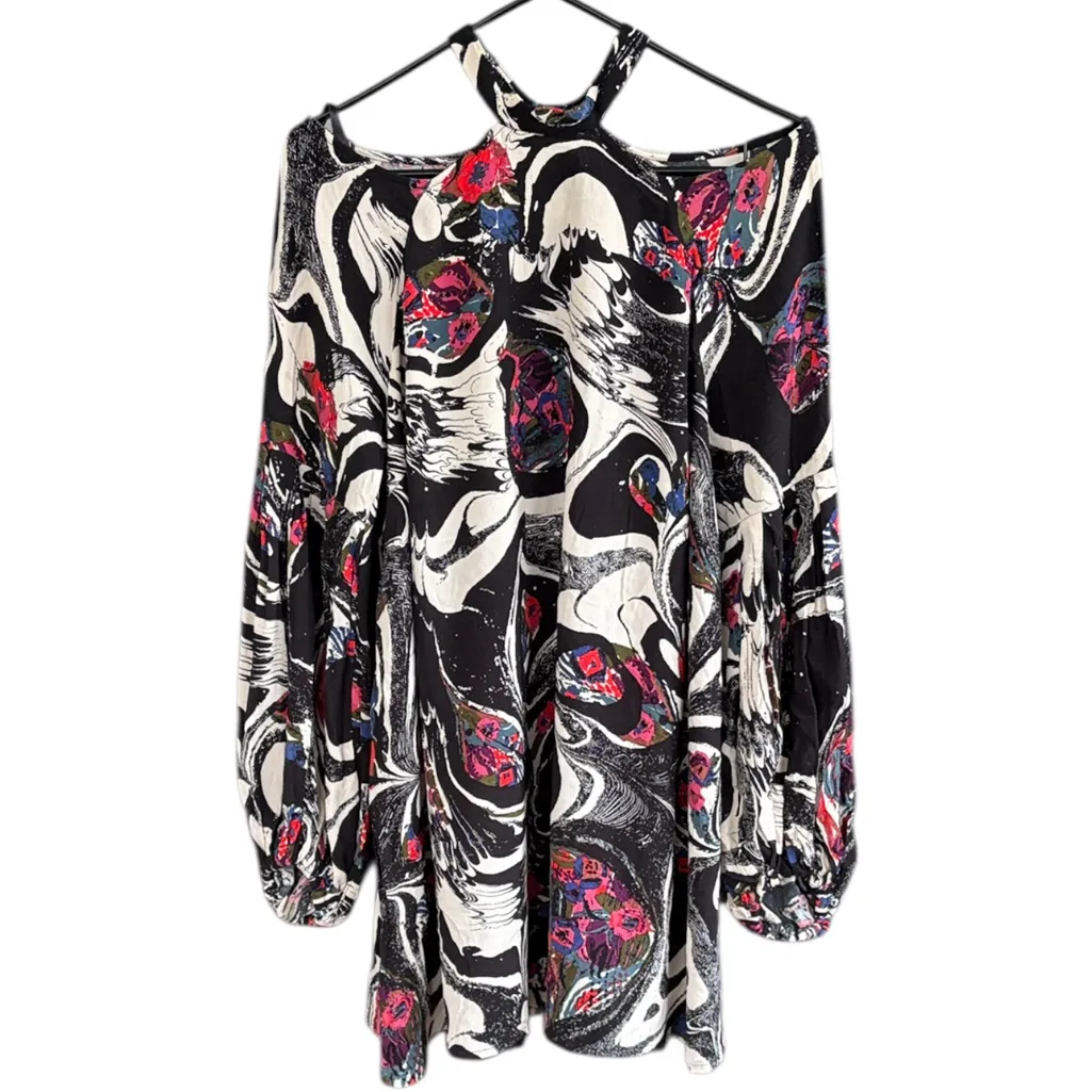 NWT Free People Drift Away Cold Shoulder Swimg Dress / Tunic Top Size Small - Image 4