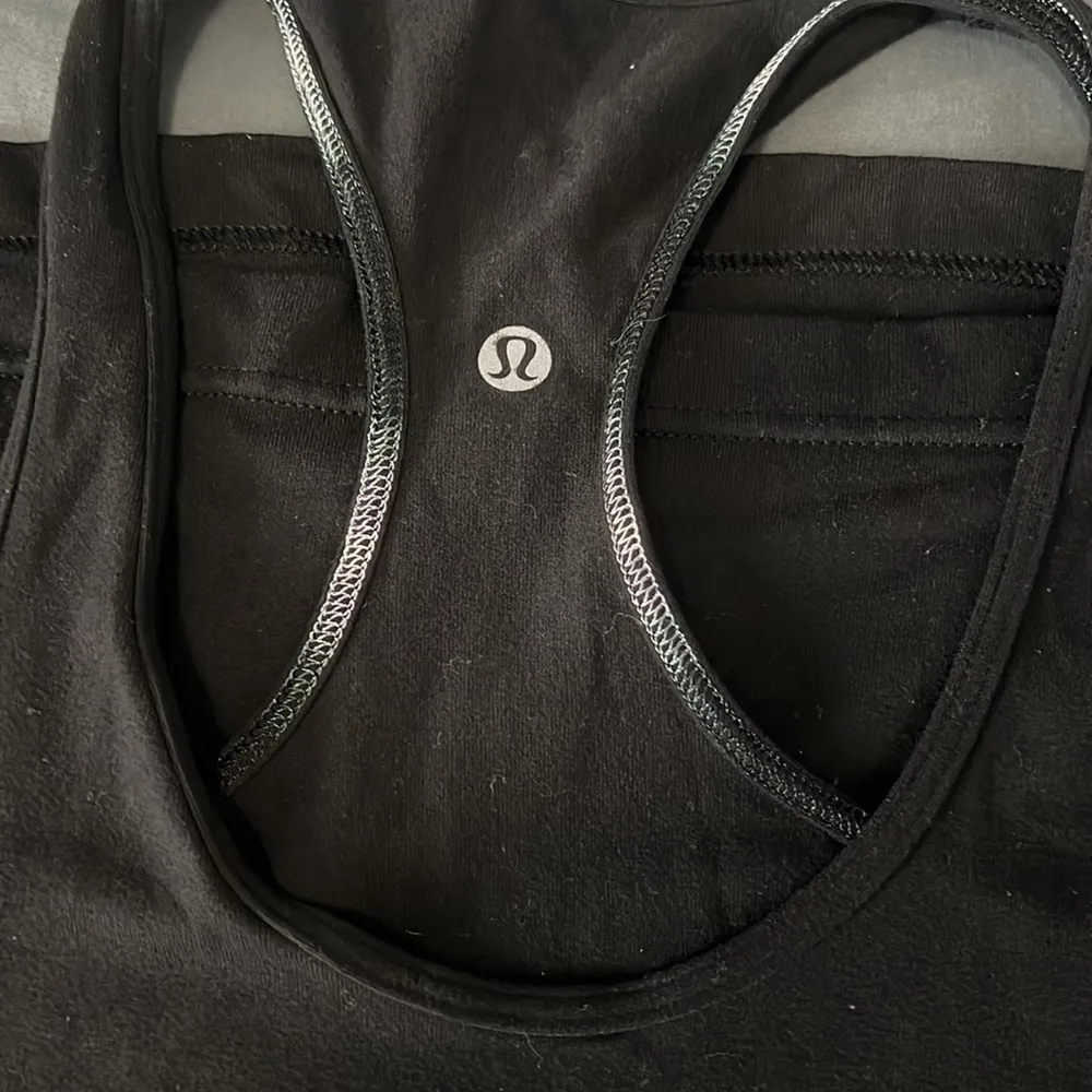 Lululemon Cool Racerback Tank Black *estimated size XS - Image 2
