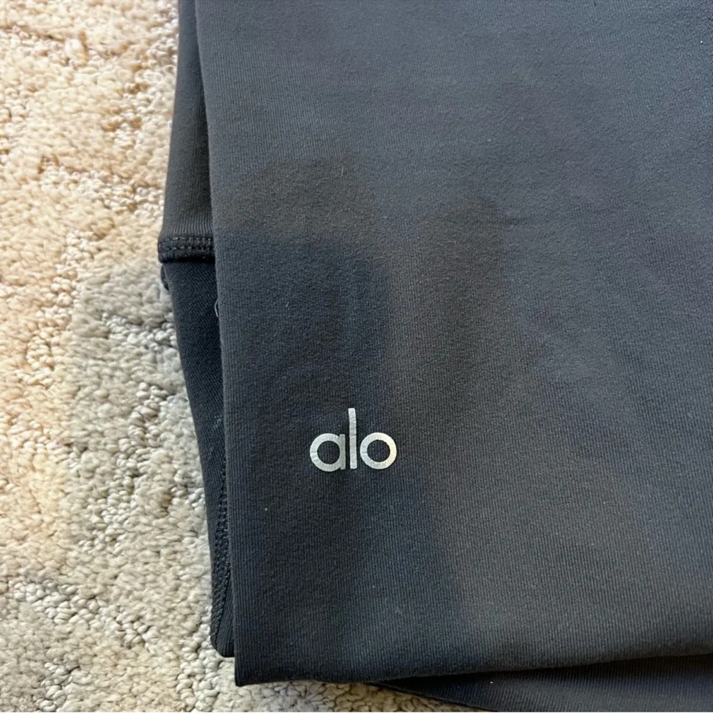 Alo 7/8 High-Waist Airlift Leggings Anthracite - Image 3