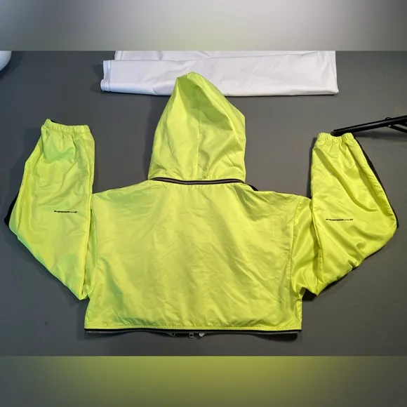 I.am.Gia cropped neon‎ yellow Neptune Hazard jacket, size s - Image 5