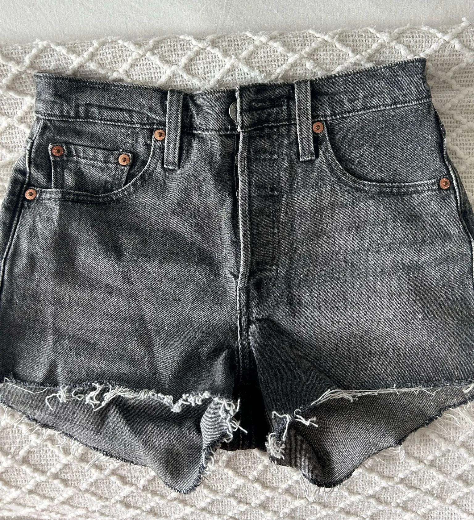 Levi’s 501 Shorts High-Rise Denim - Image 2
