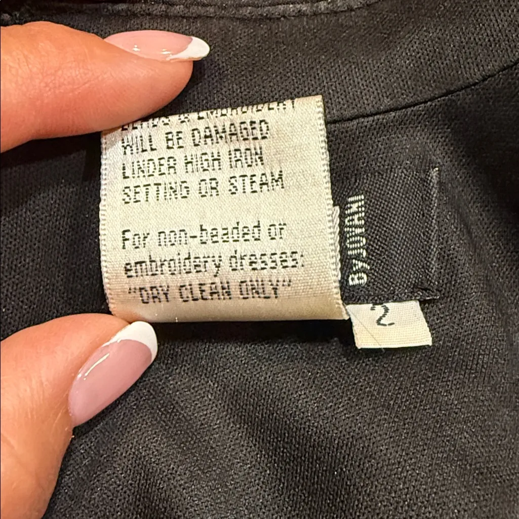 JVN by Jovani Black Sequin 2-Piece Homecoming/Prom Dress Size 2 - Image 8