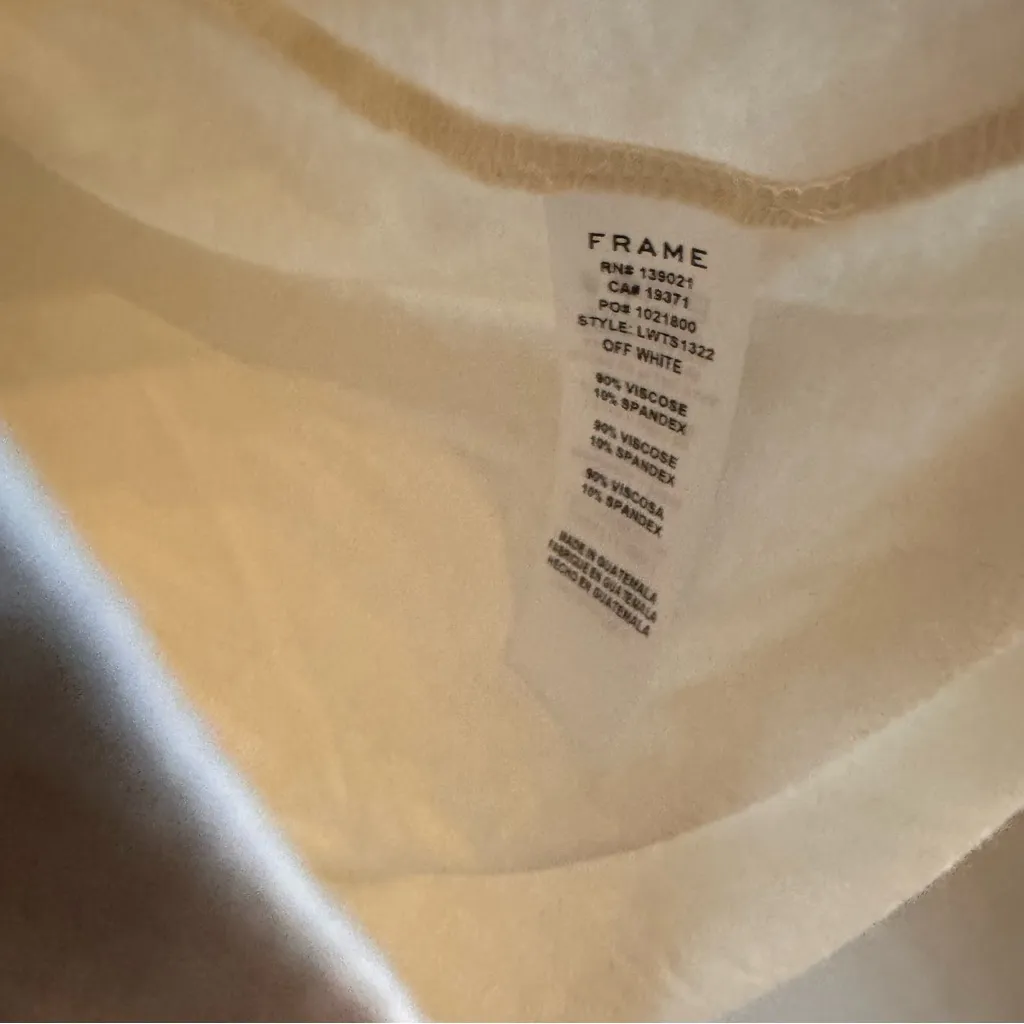 FRAME Gathered Sleeve‎ Tee - Image 6