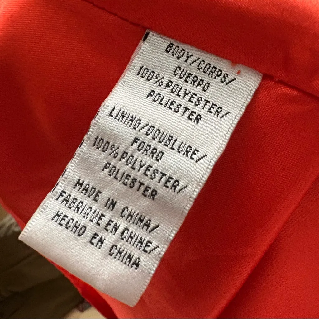 JILL JILL‎ STUART Iva Crepe Maxi Dress In Red Size 8 Formal - Image 9