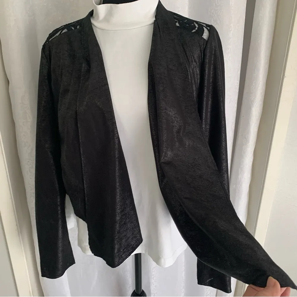 INC- Suede-Cloth Jacket Sz: Large - Image 6