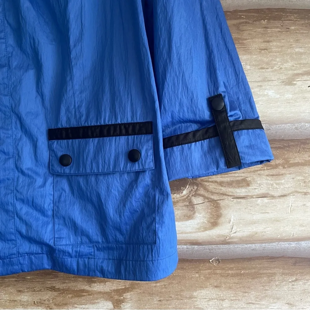 Zenergy by Chico’s 3/4 roll-tab sleeve windbreaker jacket size XL (Chico’s 3) - Image 5