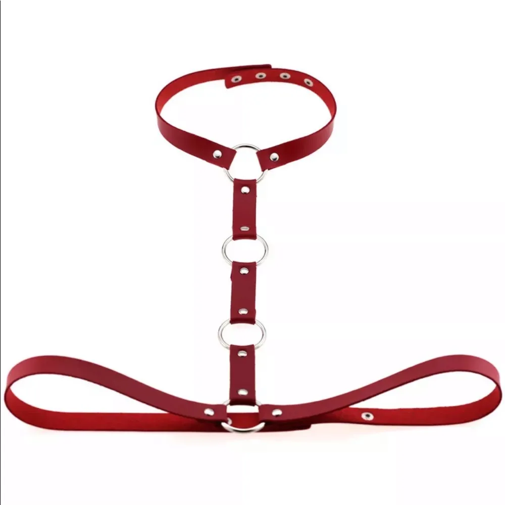 Punk Steampunk O Ring Harness Belt Festival New - Image 6