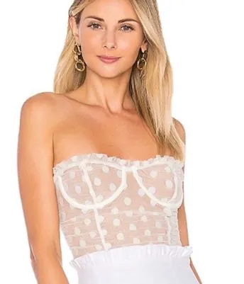 Majorelle Polka Dot Bodysuit  - Image 2