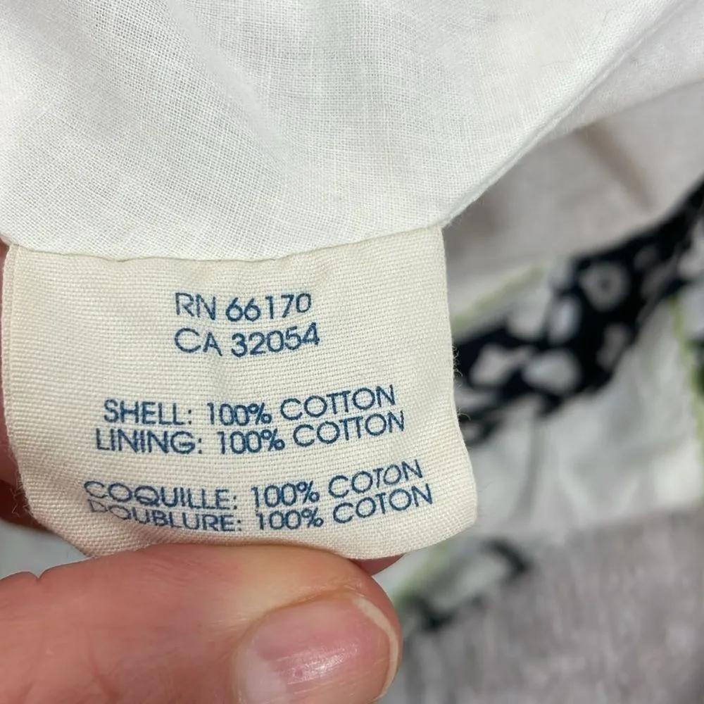 Edme & Esyllte Anthropogie Animal Print Knee Length A Line Skirt w/Lining SZ 12 Black - Image 14