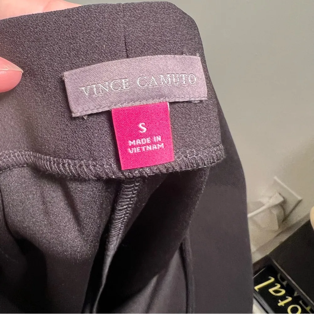 Vince Camuto Cuffed Ankle Pants Rich Black - Image 12