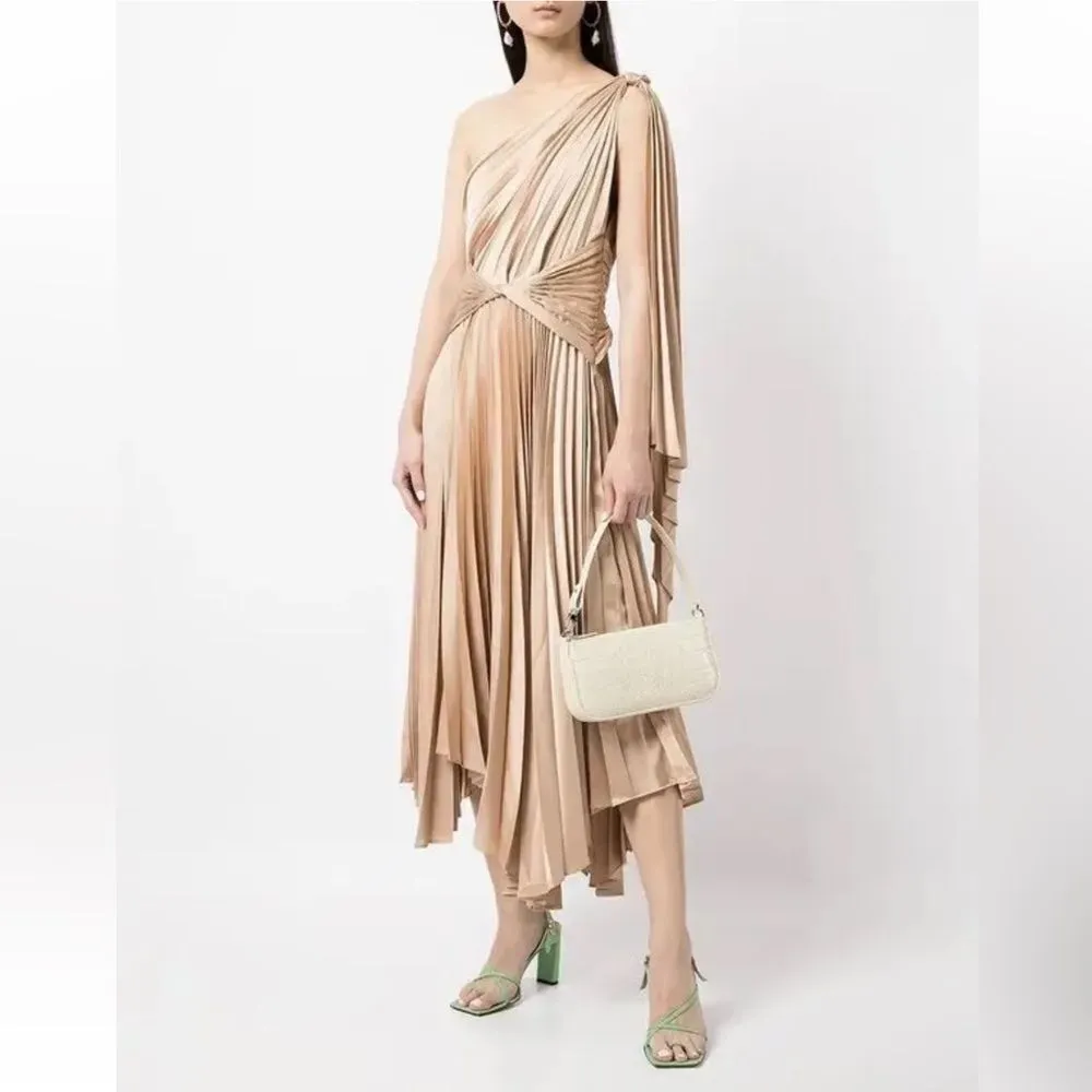 $450‎ ACLER Kalora Pleated Midi Dress - Image 4