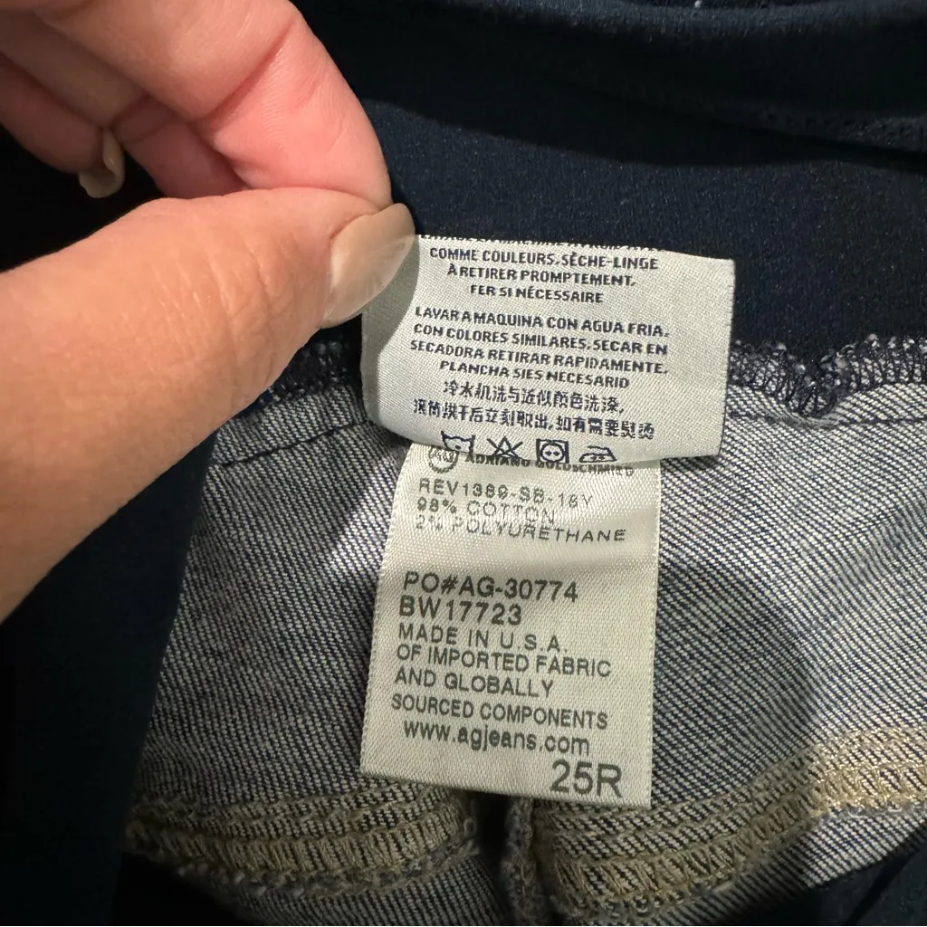 Adriano Goldschmied Secret Fit Belly Maternity Jean Size 25‎ - Image 5