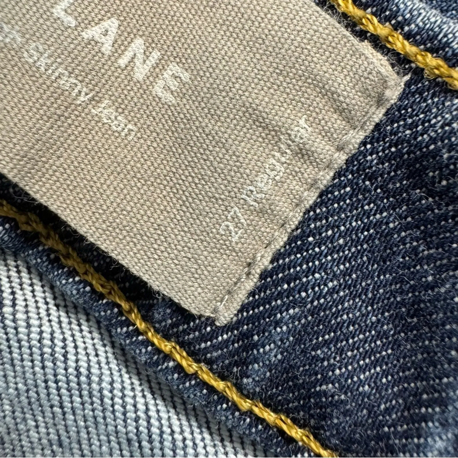 Everlane The Way High Skinny Jeans Womens 27 Blue Classic Denim Fall Zip Fly - Image 9