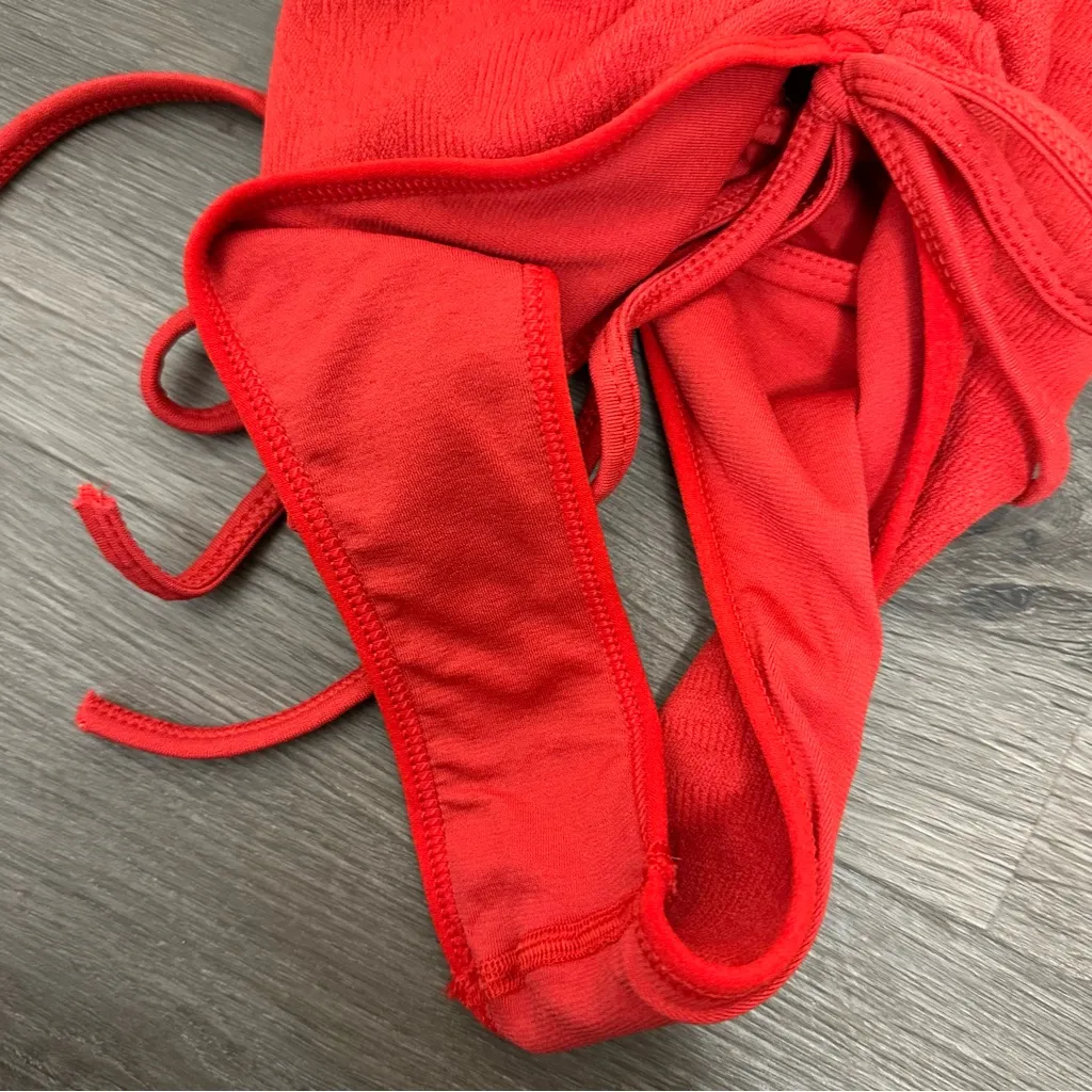 Out from under red bodysuit XS - Image 4