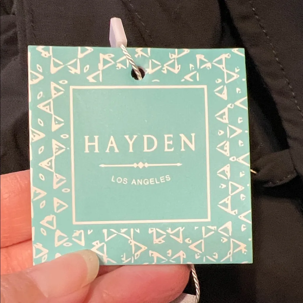 Hayden Black Layered romper - Image 2