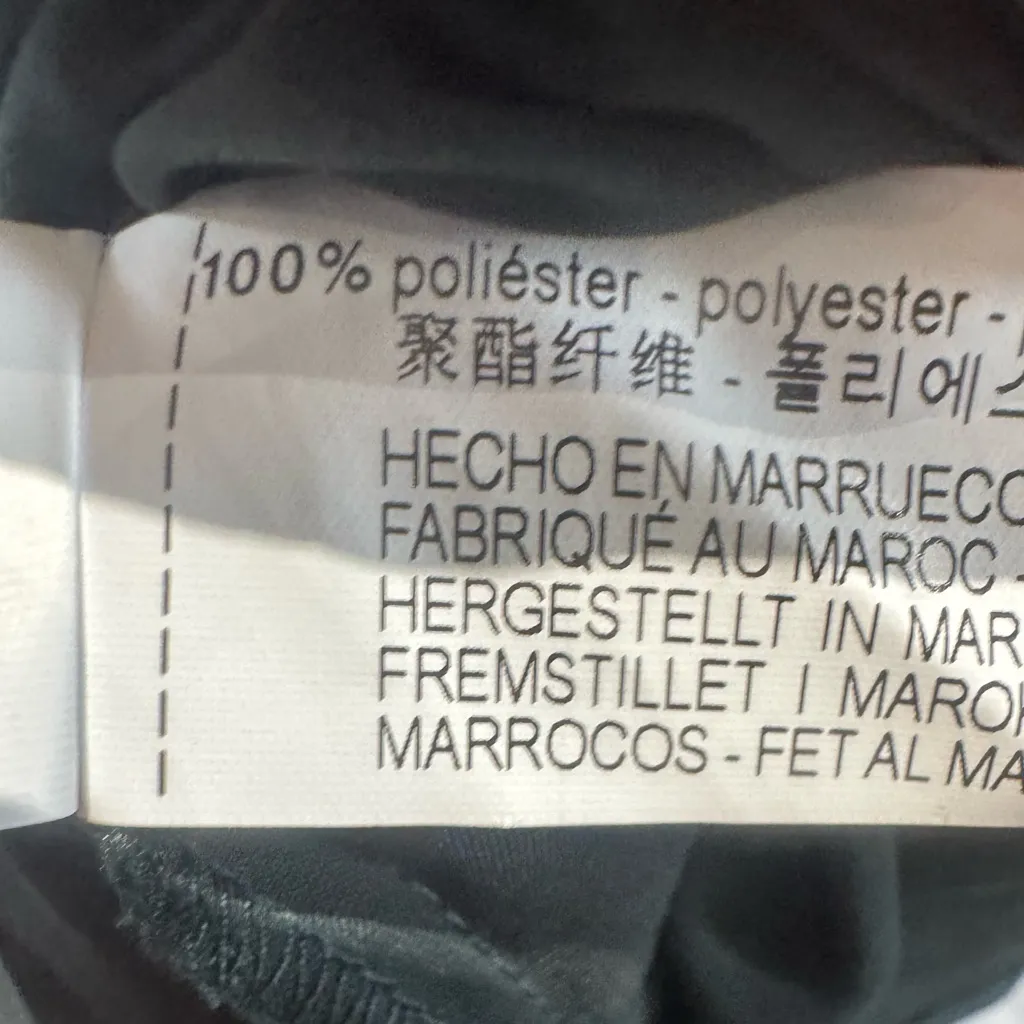 Zara hunter green shimmer satin halter neck button down midi dress size XS NWOT - Image 10