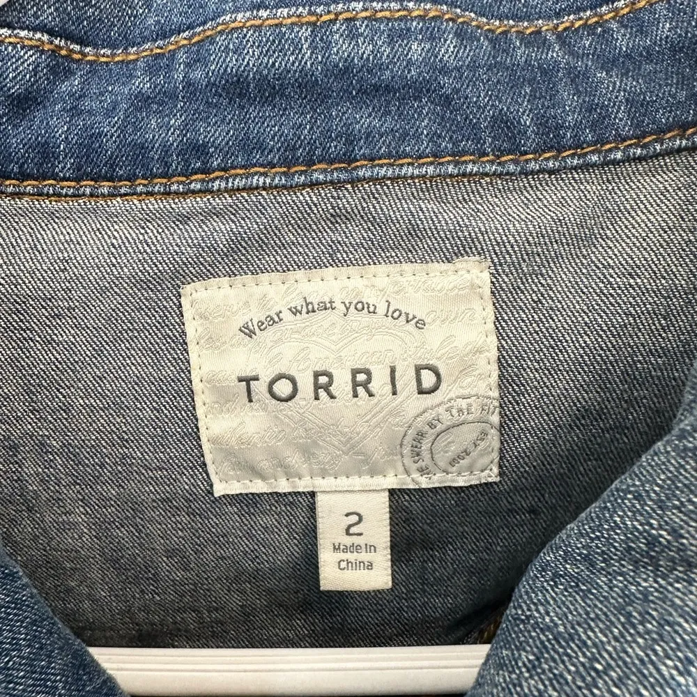 Torrid  jean jacket - Image 3