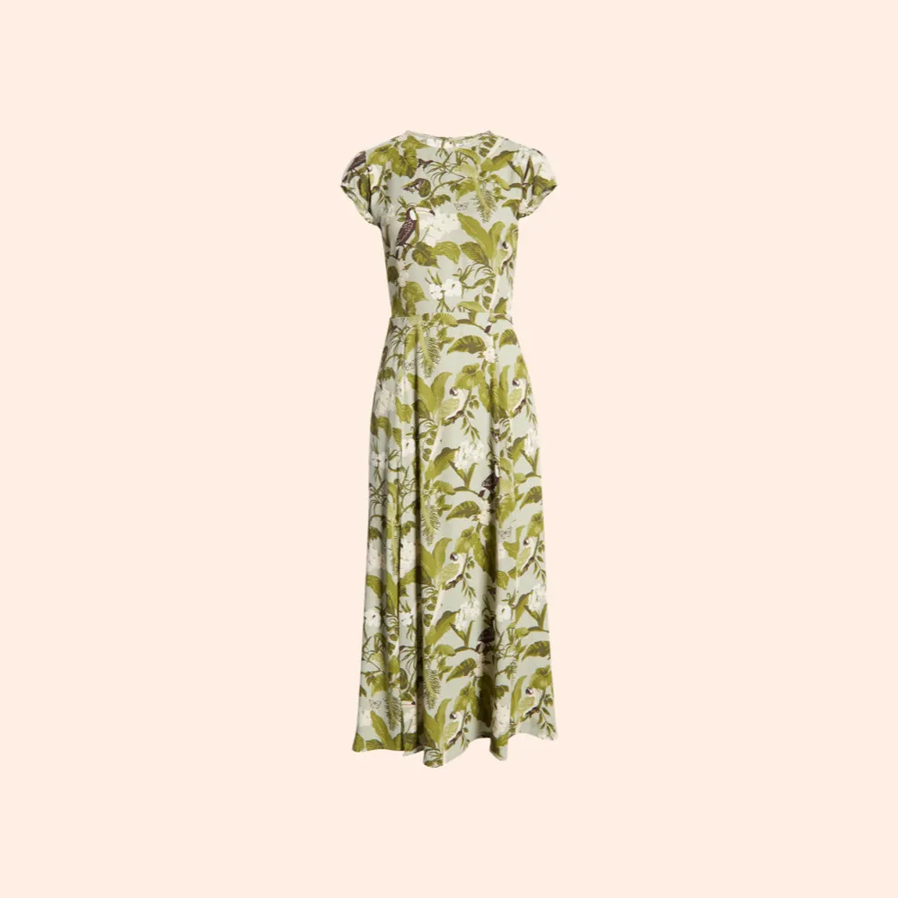 Reformation Gavin Dress (Tropical) - Image 2