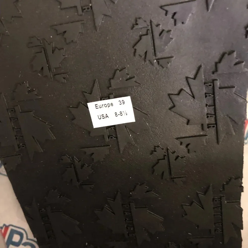 PAJAR/ Stevie/ black vintage slippers, size 39 European, new in Box - Image 7
