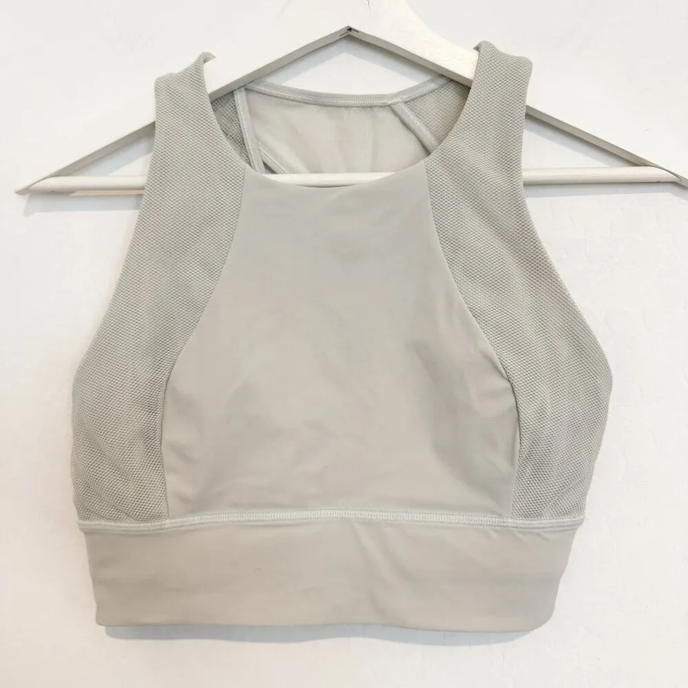 Lululemon Set Challenger‎ Athletic Workout Sports Bra in Island Mist Size 8 - Image 3