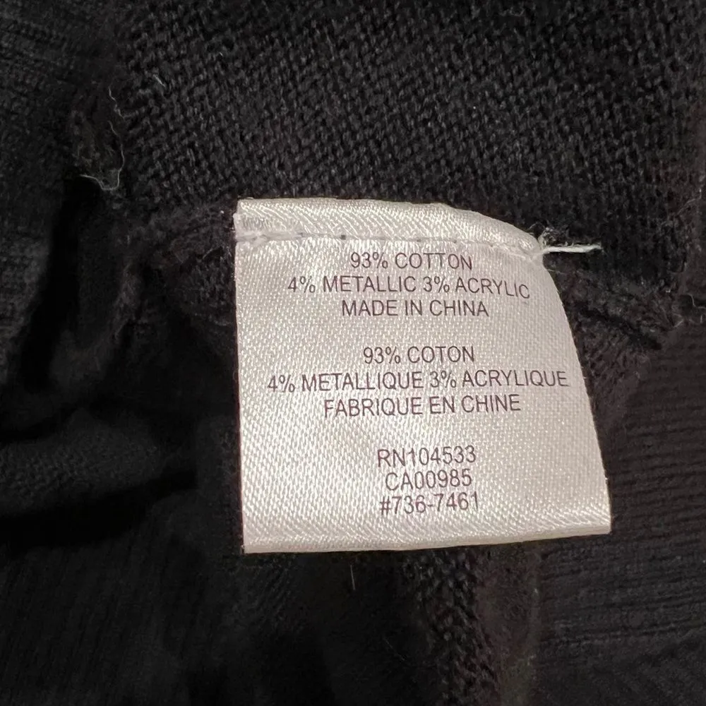 Nanette Lepore Mosaic Zip Sweater Women’s XS - Image 3