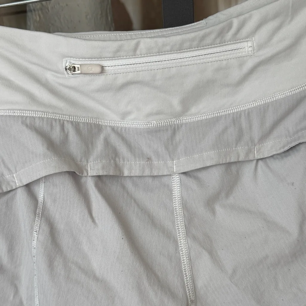 Lululemon Speed Up Shorts *2.5" White workout running adjustable low rise - Image 7