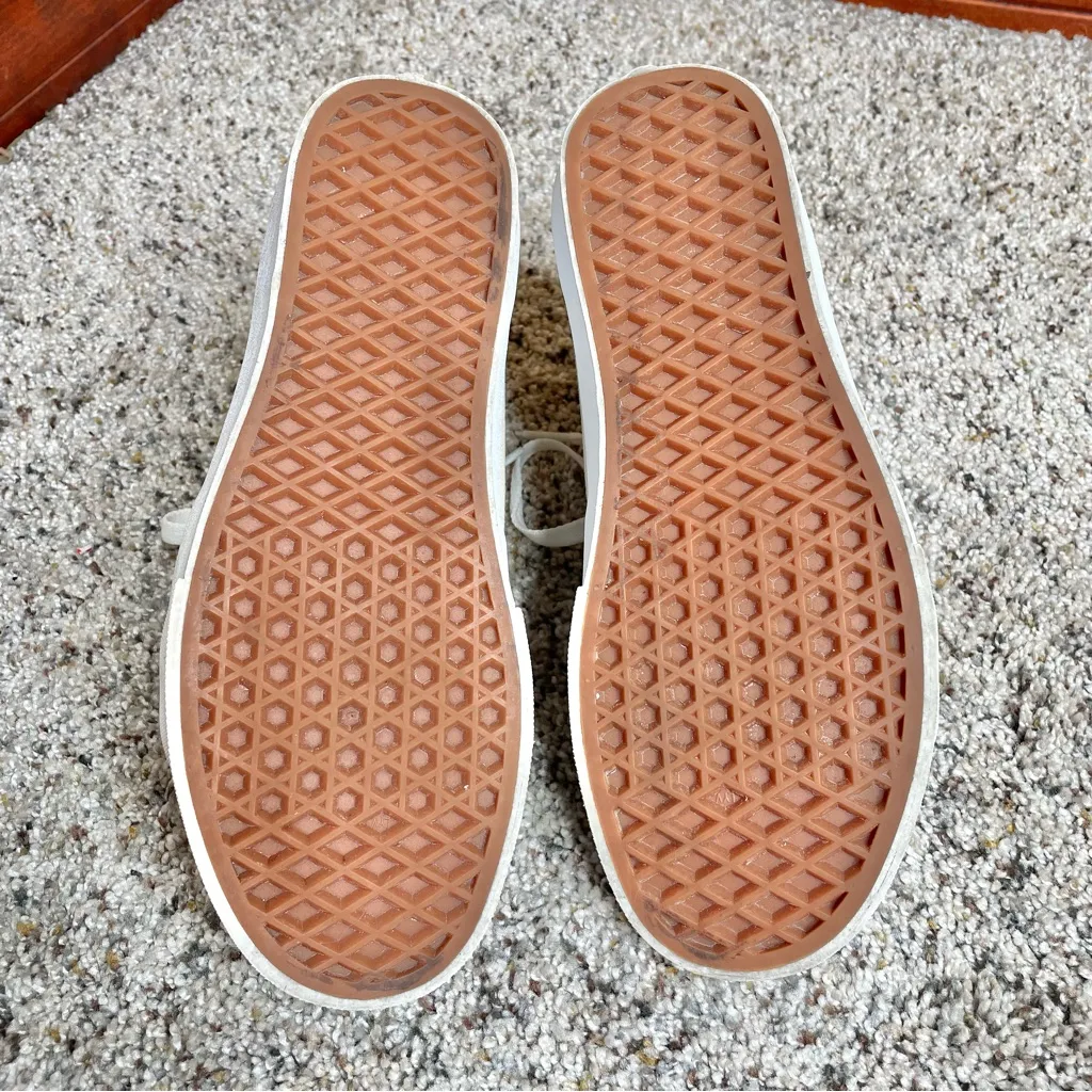 Vans Unisex SK8-HI High Top Tennis Shoes Sneakers Men’s 5.5 Women’s 7 Beige - Image 6