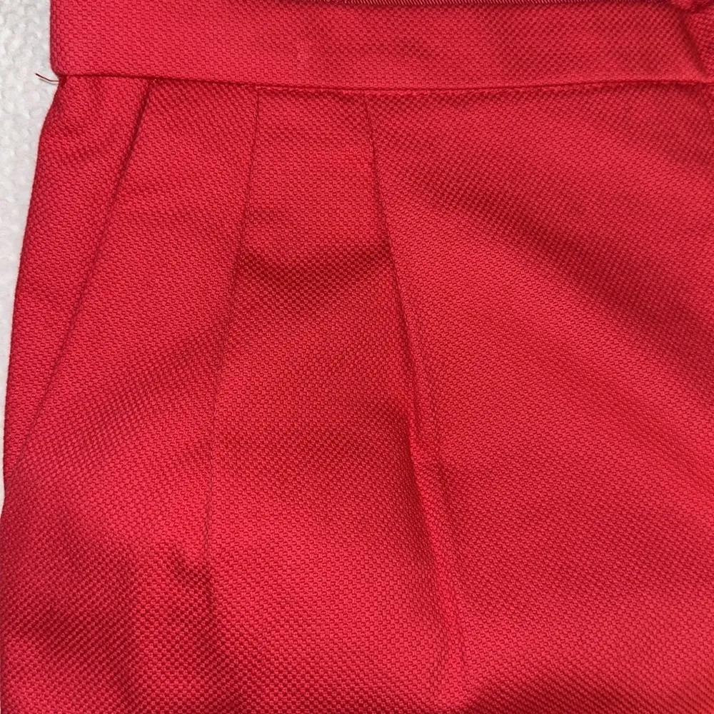 JCREW pink pleated cotton shorts sz 4 NWOT - Image 2