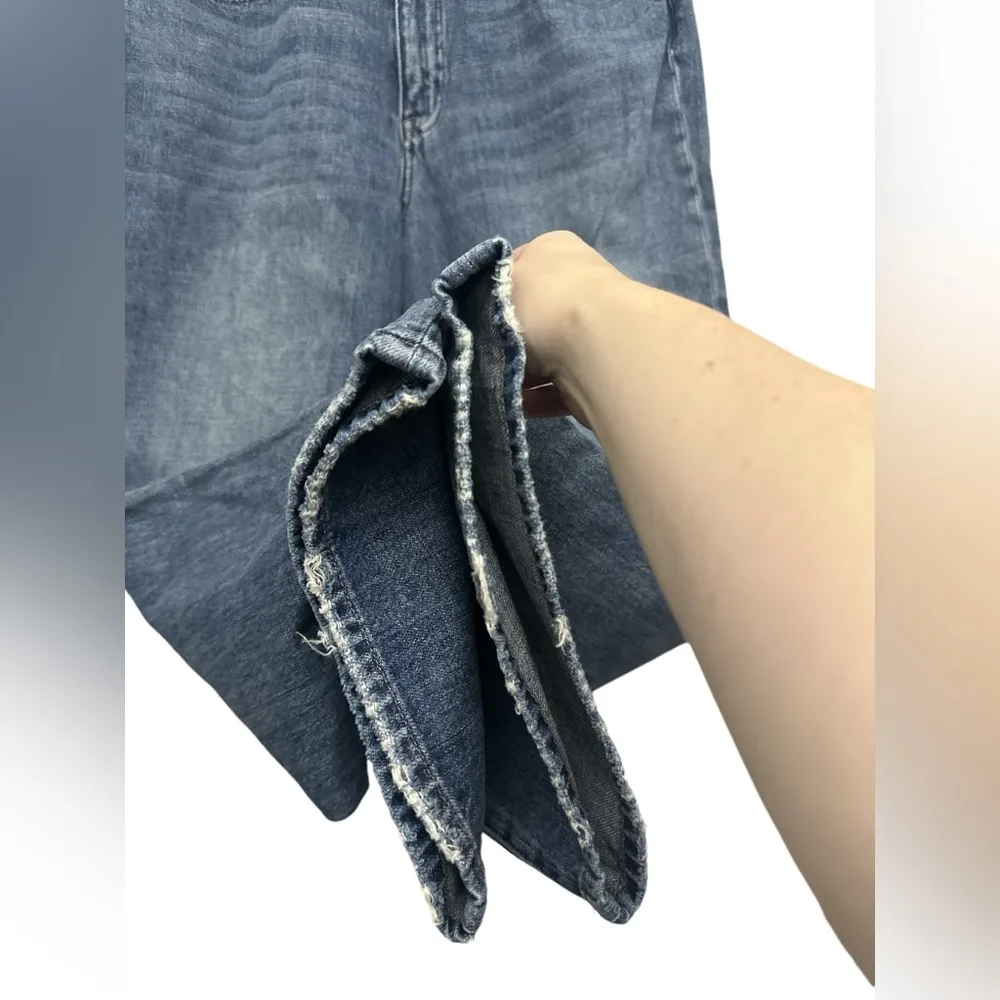 Pistola Stevie High Rise Relaxed Flare Jeans In Eternal Size 30 Medium Wash - Image 2